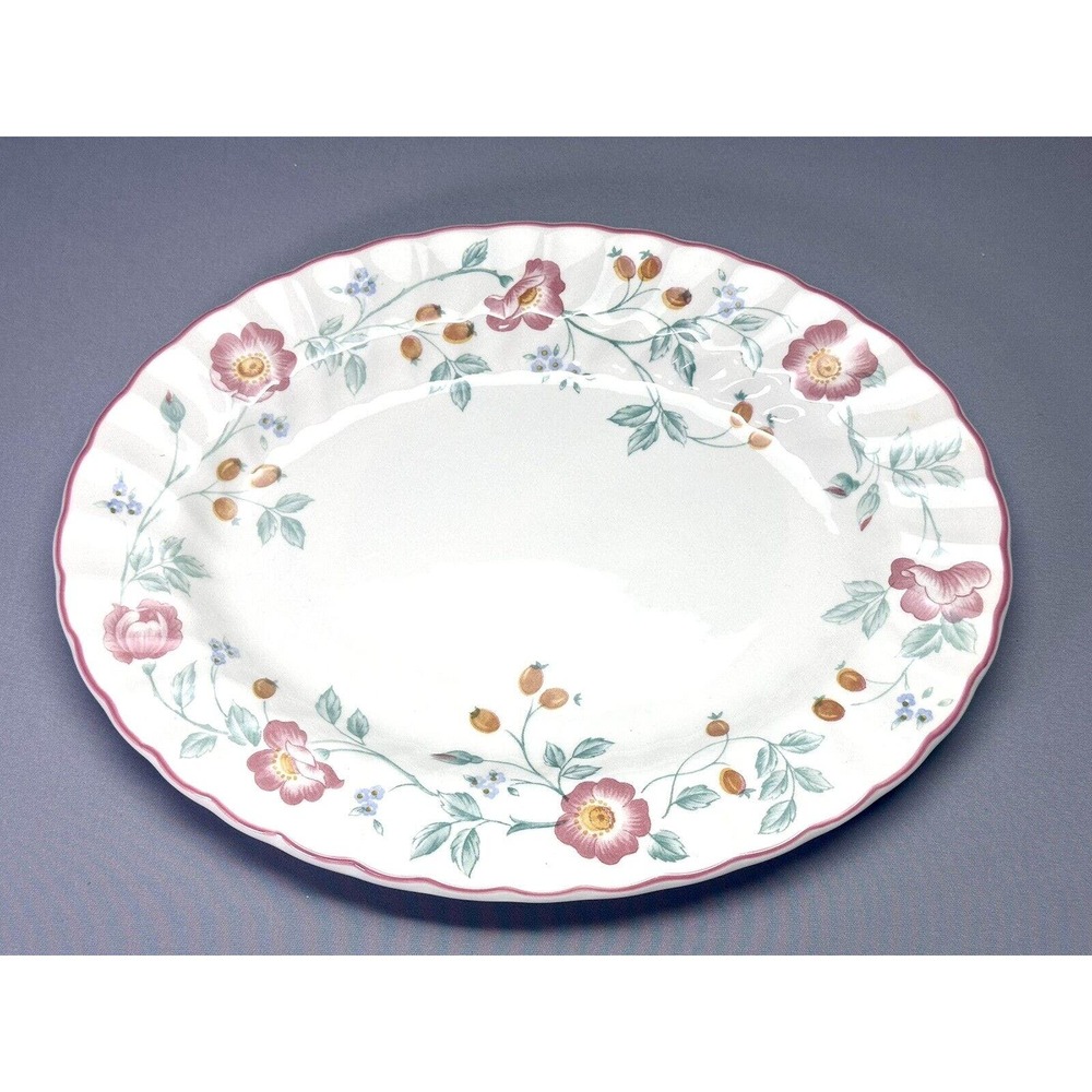Churchill China "Briar Rose" Oval Platter Staffordshire England